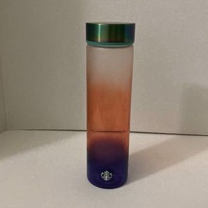 Starbucks 18oz Glass water bottle